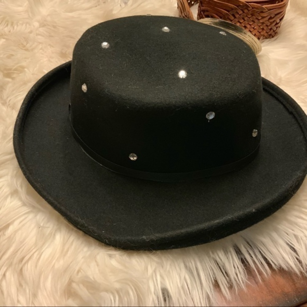 Bollman vintage 100% wool doeskin felt hat - Picture 4 of 7